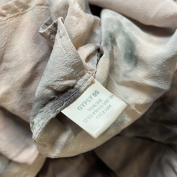 Anthropologie Gypsy 05 Seascape Silk Skirt - Picture 11 of 11